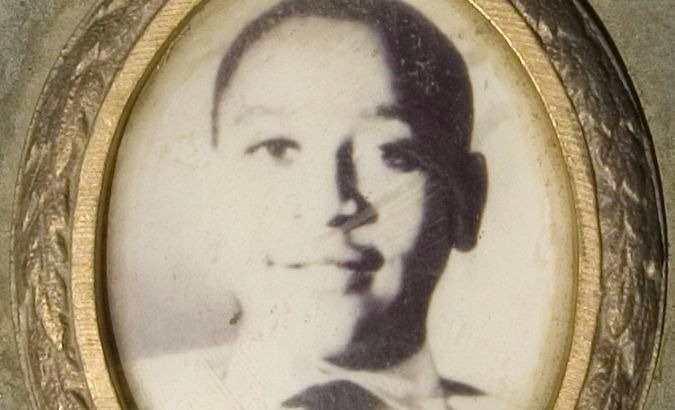 A picture of Emmit Till.