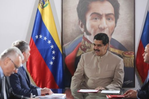 Venezuelan President Nicolas Maduro met with Russia's state-owned oil company to strengthen bilateral ties in the energy sector.