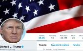 Trump, polémico por sus tuits, ya tiene más de 45 millones de seguidores.