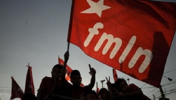 Members of the Farabundo Marti National Liberation Front (FMLN) in El Salvador.