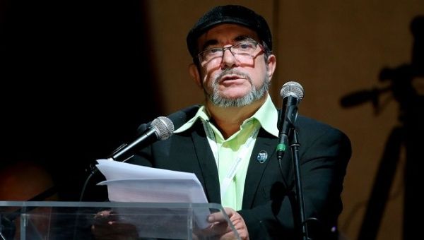 FARC leader Rodrigo Londoño, aka 
