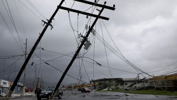 Hurricane Maria largely destroyed the electrical grid leaving many without power, over 100 days later. 