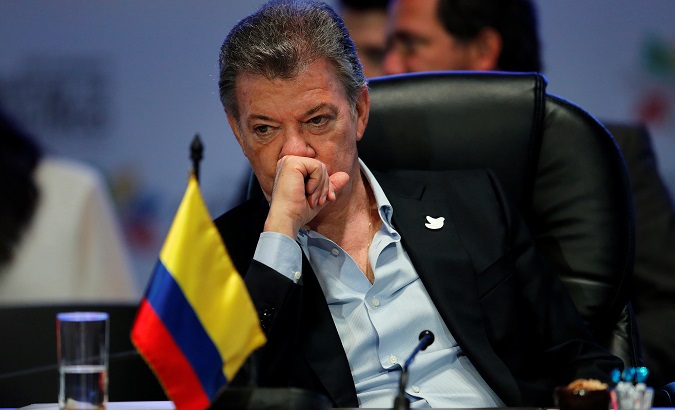 Colombian President Juan Manuel Santos