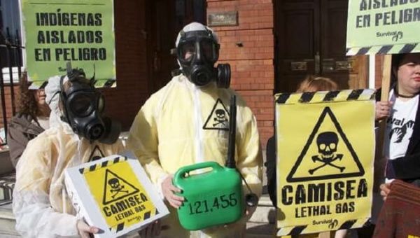 The Camisea gas project operated by Spain's Repsol is just one of many corporate projects guilty of violating the rights of local communities. 