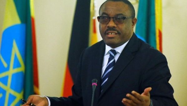 Ethiopia's Prime Minister Hailemariam Desalegn.