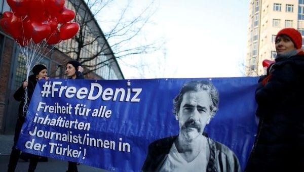Deniz Yucel is one of the 28 Germans who were imprisoned in Turkey after the failed 2016 coup. 