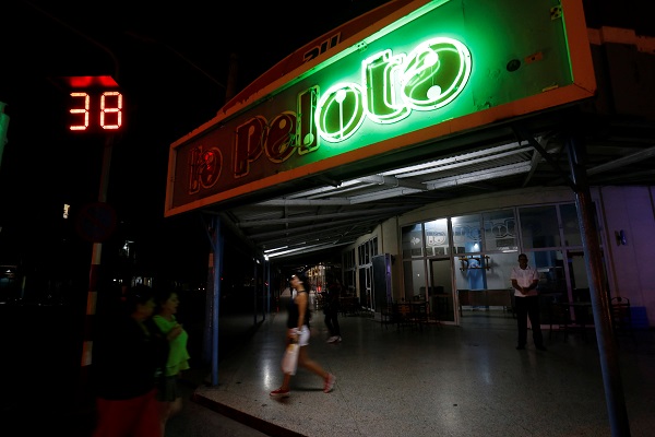Lopez Nieves, whose work plays with memory and nostalgia, set about restoring the neon lights of a dozen cinemas as a project for the Havana Biennial arts festival in 2015. His work delighted locals.