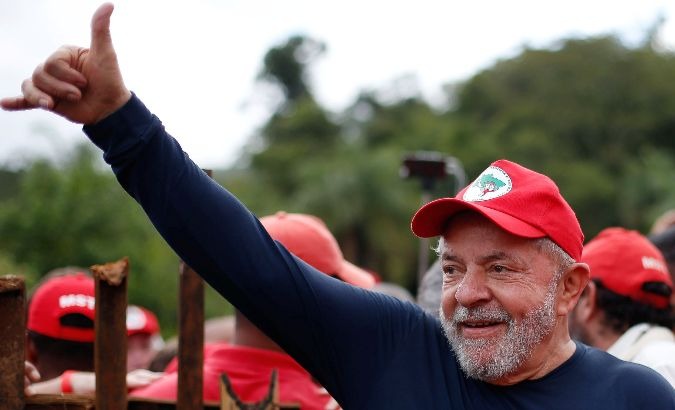 Former Brazilian President Luiz Inacio 'Lula' da Silva.