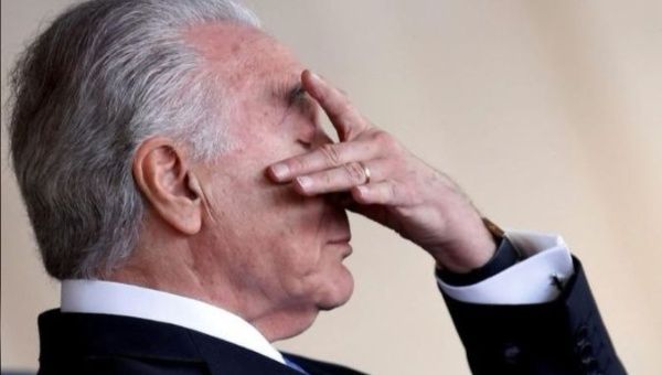Senate-imposed Brazilian President Michel Temer.