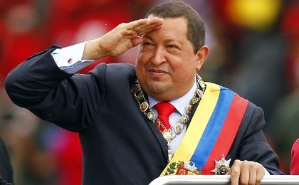 Late Venezuelan President Hugo Chavez. 