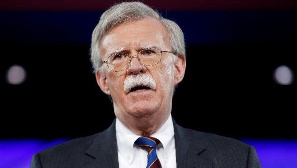 Newly appointed National Security Advisor John Bolton 
