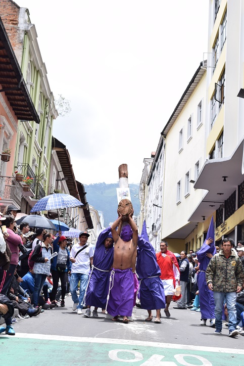 The religious ceremony, first introduced to Quito by Spanish colonials, continues to be honored annually on Good Friday. 