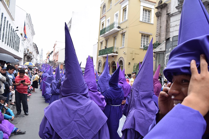 Thousands arrived Friday in Quito, Ecuador to participate in the annual 
