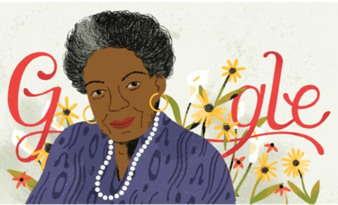 Angelou's work explored issues of racism and identity.
