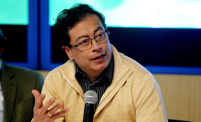 Gustavo Petro is polling second with 29% of support.