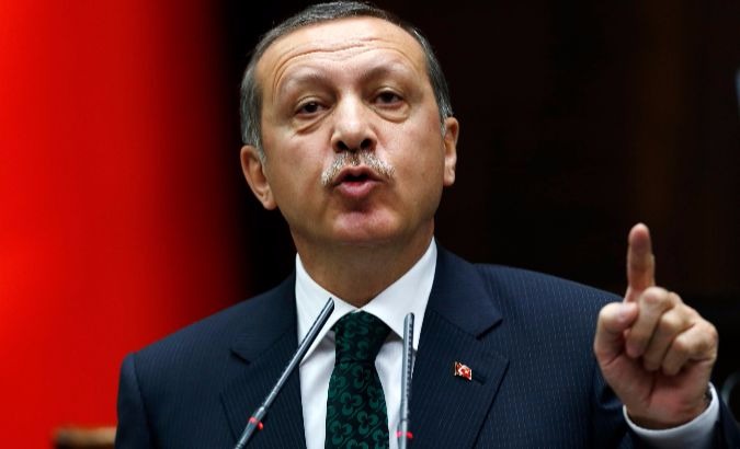 Erdogan has been in power for 15 years.