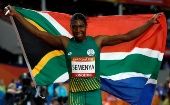 Caster Semenya won two Gold Coast medals in the women