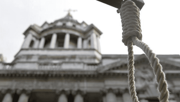 The death sentence in Trinidad and Tobago is usually carried out by hanging. The last such execution took place in 1999.