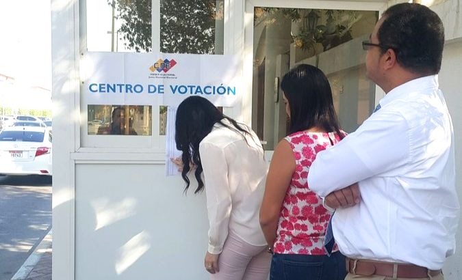 Venezuelans in the United Arab Emirates were among the first to cast their ballots in the May 20 elections.