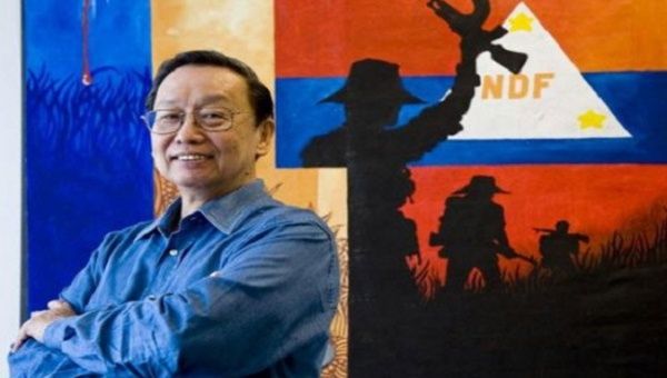 Jose maria Sison is the founder and leader of the Communist Party of the Philippines.