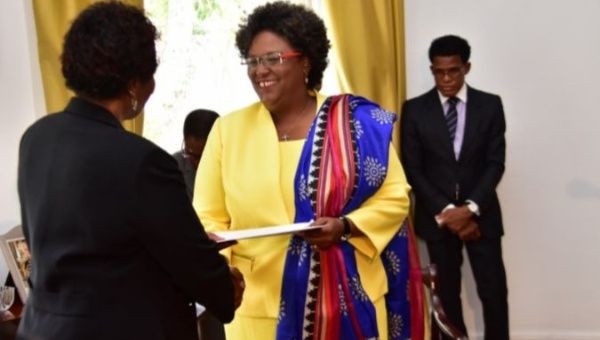 Barbados Pm Mottley Calls For Sacrifice Cabinet Members To