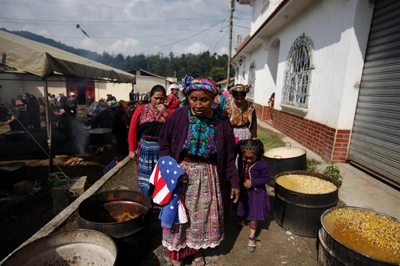 Hundreds of Indigenous residents from the Guatemalan town of San Juan Ostuncalco paid their respects to Gomez, 19.