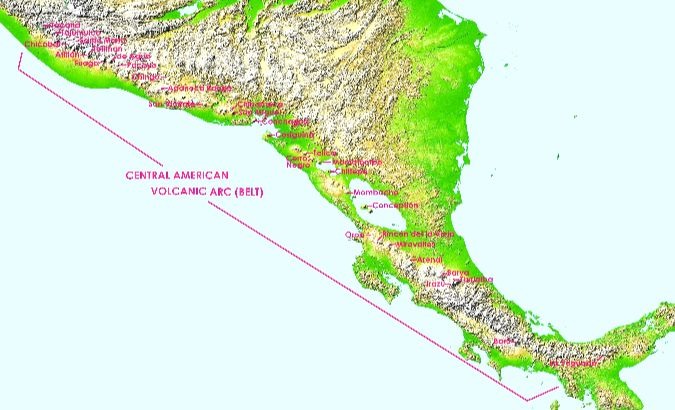 Fuego is among several volcanoes in the Central American region that remain active.