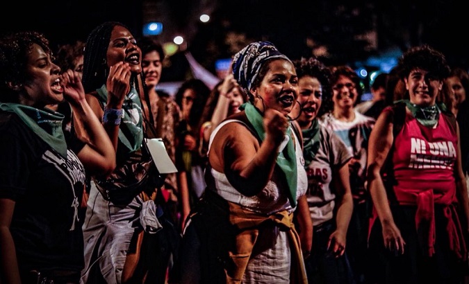 Women in Rio demand legal, safe, and free abortions.