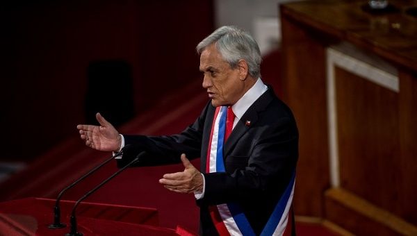 President Piñera defended his decision saying he wants 