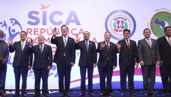The document was signed by representatives from the Dominican Republic, Costa Rica, El Salvador, Guatemala, Panama, Honduras, Belize, and Nicaragua.
