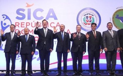 The document was signed by representatives from the Dominican Republic, Costa Rica, El Salvador, Guatemala, Panama, Honduras, Belize, and Nicaragua.