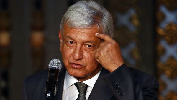 Mexico's president-elect Andres Manuel Lopez Obrador.