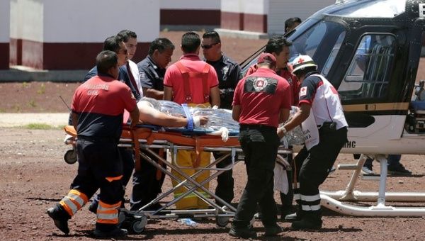 Among those killed are civilians, police and firefighters who were working during the emergency in the municipality of Tultepec, on the outskirts of Mexico City, Mexico.