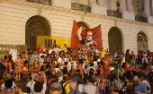 Gran cantidad de brasileños se movilizaron en favor de Lula