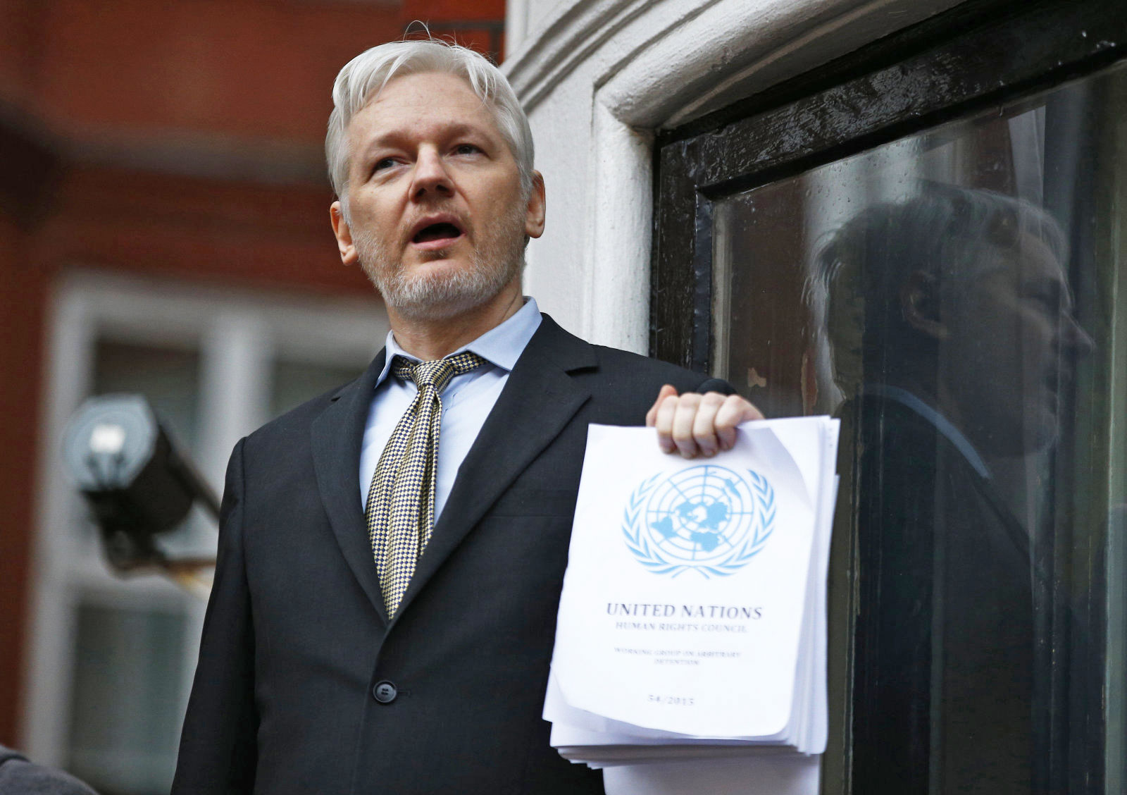 Possible hand-over of Julian Assange to the UK may be imminent.