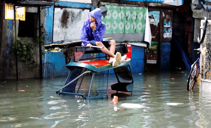The three cyclones – storm Son-Tinh, storm Ampil and tropical depression Josie – have been heaping rain on the Philippines since July 15.