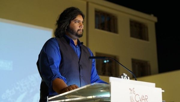 Kevin Jared Hosein , winner of the Commonwealth Short Story Prize 2018.