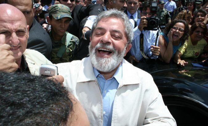 Former Brazilian President Luiz Inacio Lula da Silva.