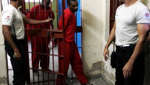 Fifty-five prisoners have died in Rio de Janeir's state penitentiaries between January and April. 