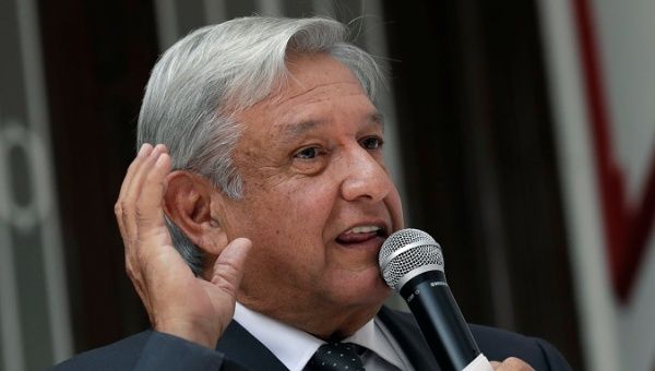 AMLO will assume the office of the presidency on Dec. 1.