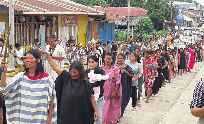 Thousands of Indigenous peoples in Peru demand state action.