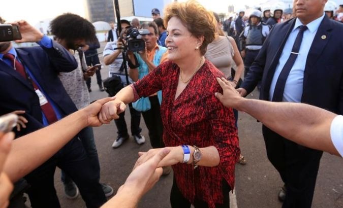 Former Brazilian President Dilma Rousseff leads the senatorial race in Minas Gerais, Brazil.