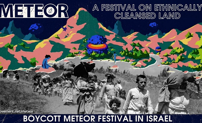 The BDS movement had organized numerous petition pushing for musicians to boycott the Israeli Meteor Festival, citing human rights violations.