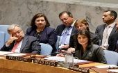 La representante de EE.UU. en la ONU Nikki Haley exhortó a la comunidad internacional a tomar medidas financieras contra Venezuela. 