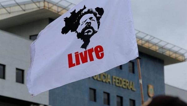 The former president, Luiz Inacio Lula, has been detained in prison since April over a controversial corruption conviction.