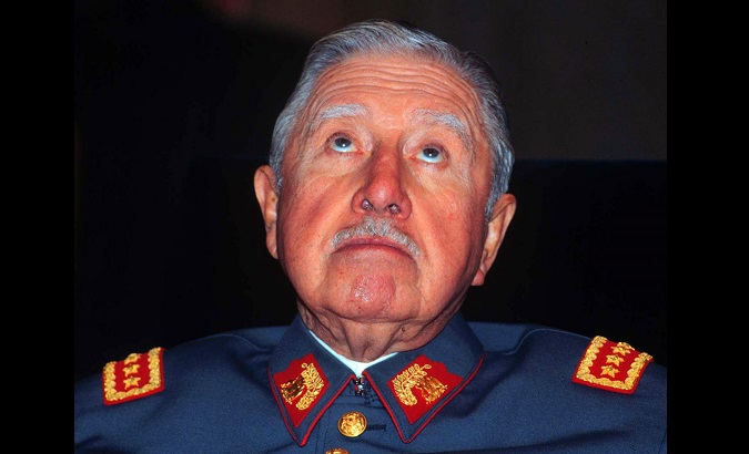 Deceased Chilean dictator Augusto Pinochet.
