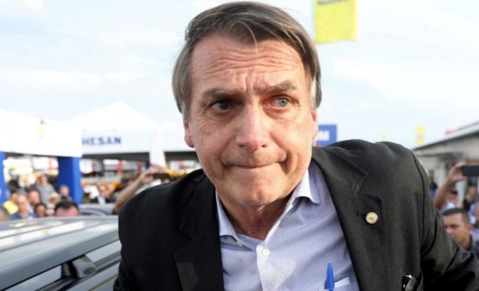 Bolsonaro was noted along with several other politicians including U.S President Donald Trump.