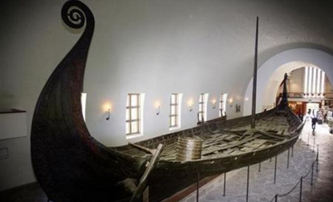 Scientists detected the outline of a 20-meter-long ship near a 30-feet tall burial ground which dates back more than 1,000 years.