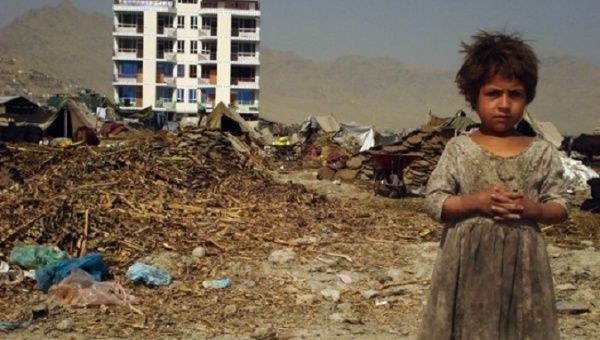 Wartorn and struggling with the country’s “worst drought in living memory,” Afghans have abandoned their homes in search of food and water.