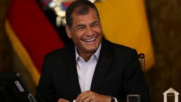 Former President Rafael Correa